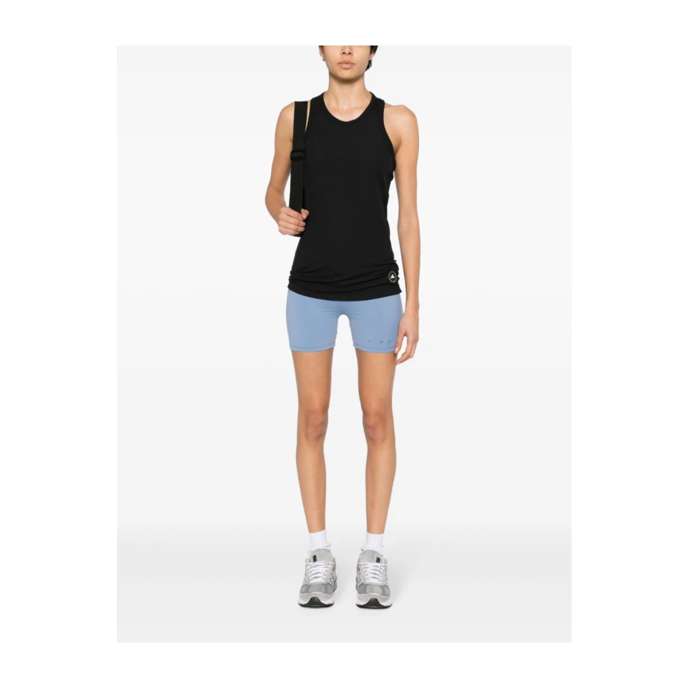 adidas by stella mccartney aSMC Rib Tank Black Dames