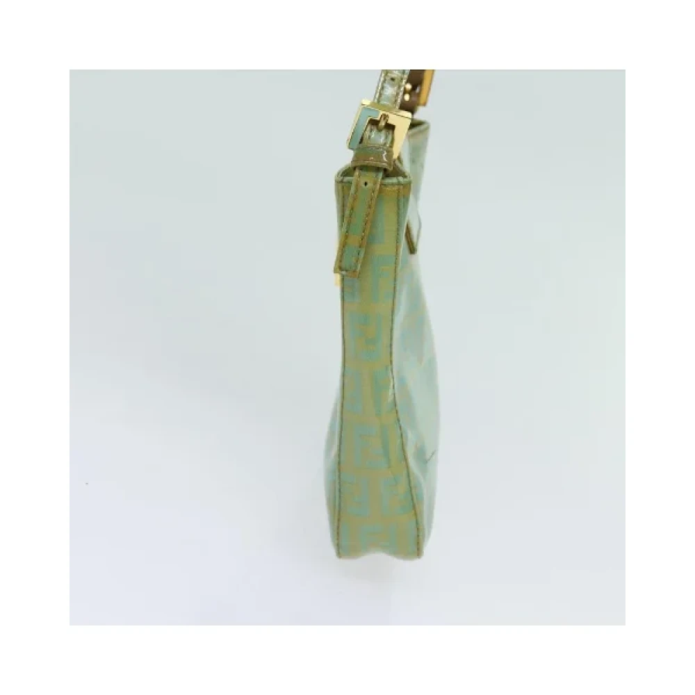 Fendi Vintage Pre-owned Canvas fendi-bags Green Dames