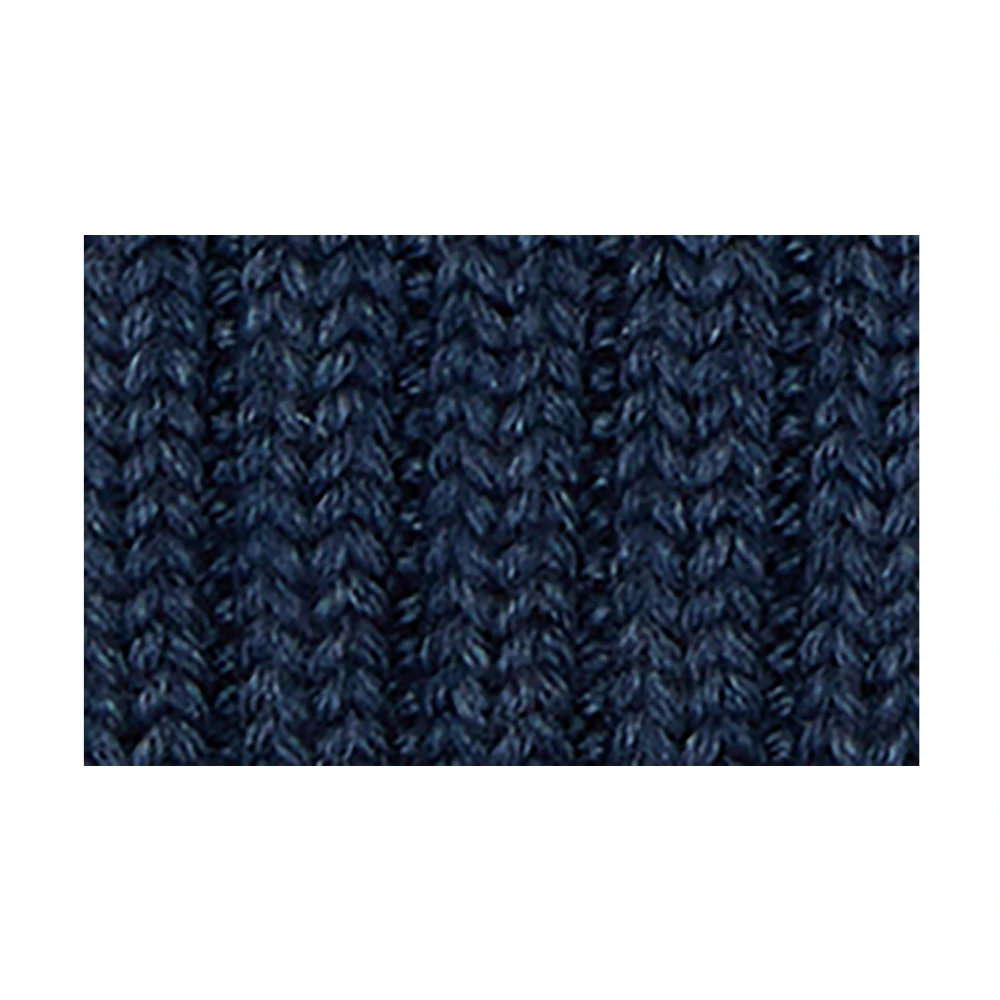 Gallo Blauwe Geribbelde Beanie Muts Unisex Blue Unisex
