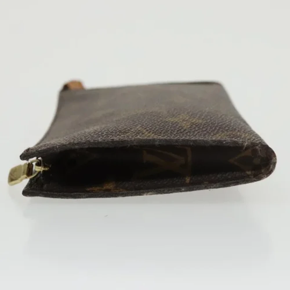 Louis Vuitton Vintage Pre-owned Canvas pouches Brown Dames