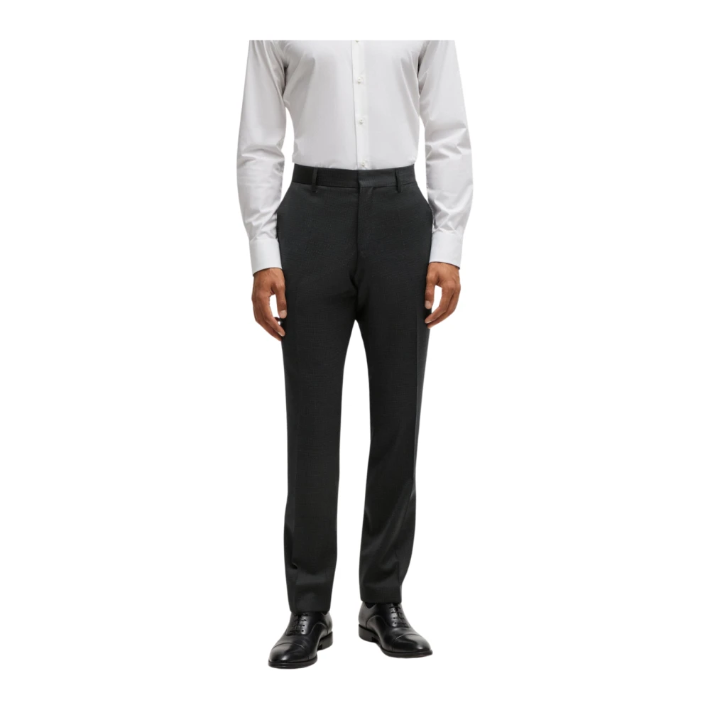 Boss Elegant Zwart Thuis Vest Set Black Heren