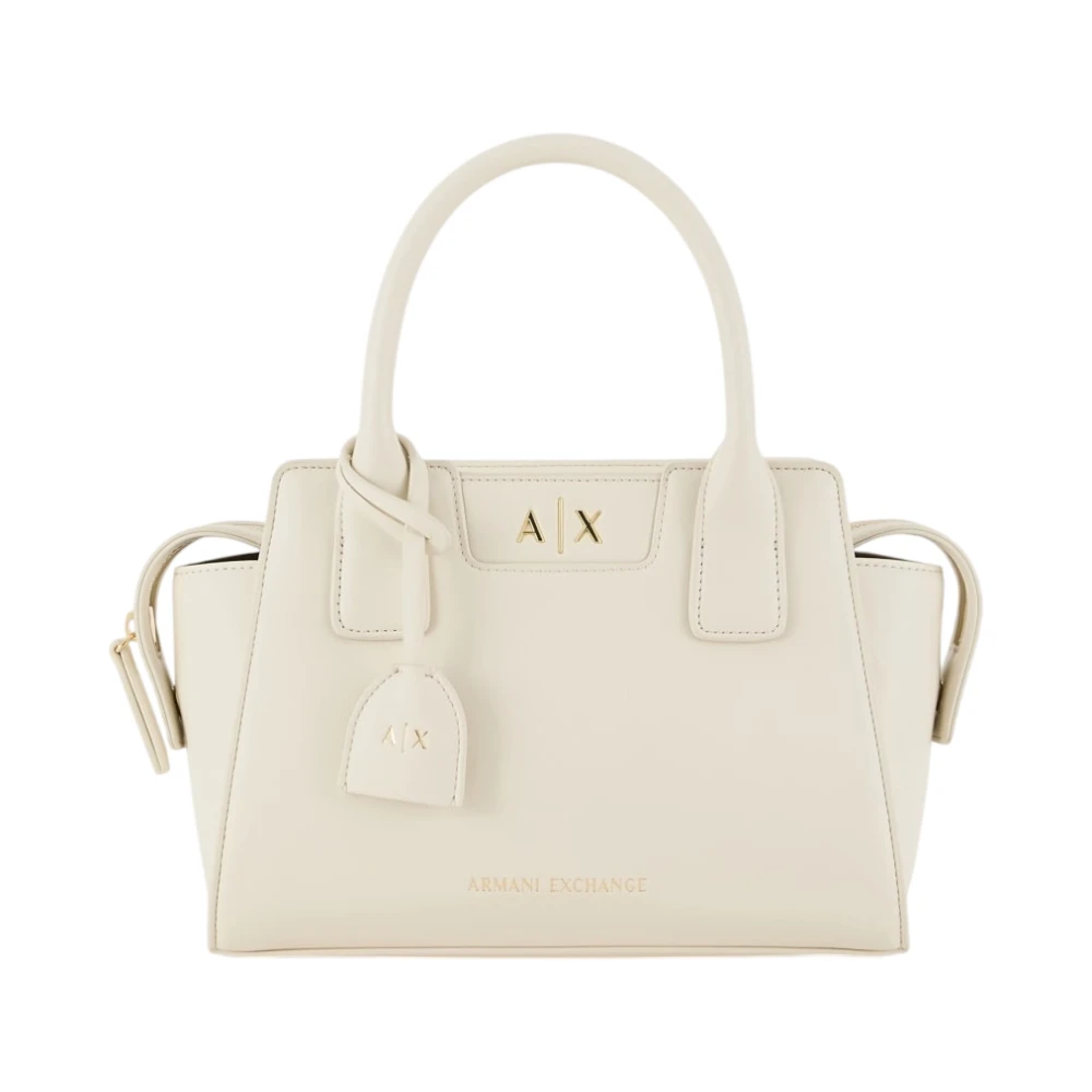 Armani Exchange Women's Beige Amelie S Handbag - Handbags - One Size - Bags