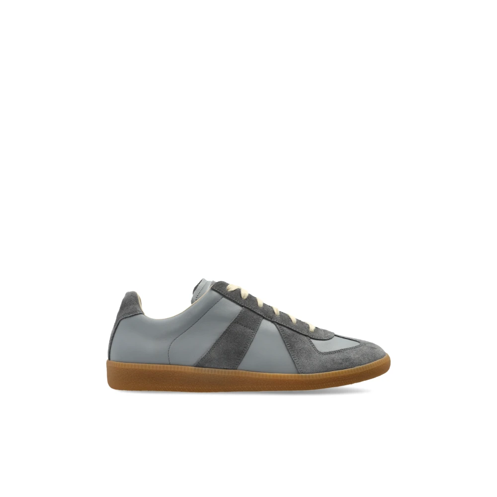 Maison Margiela Men's Gray Sneakers, 6 Uk, Replica Sports Shoes
