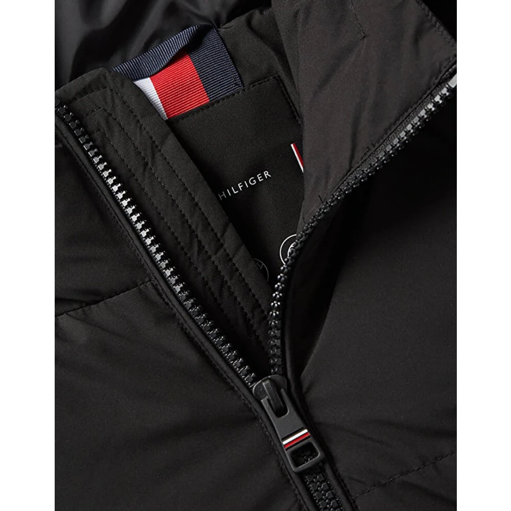 Tommy Hilfiger Waterdichte Donsjas voor Mannen Black Heren
