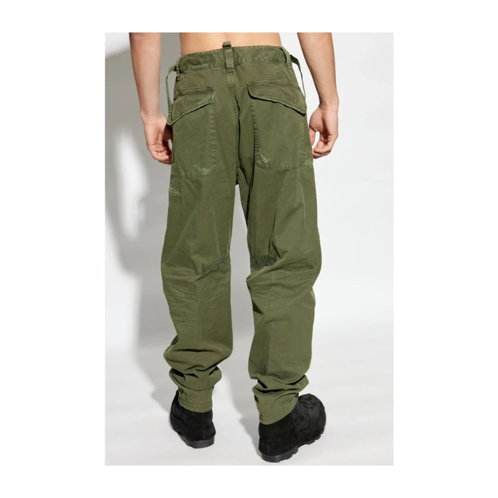 Dsquared2 Groene Broek Aw24 Green Heren