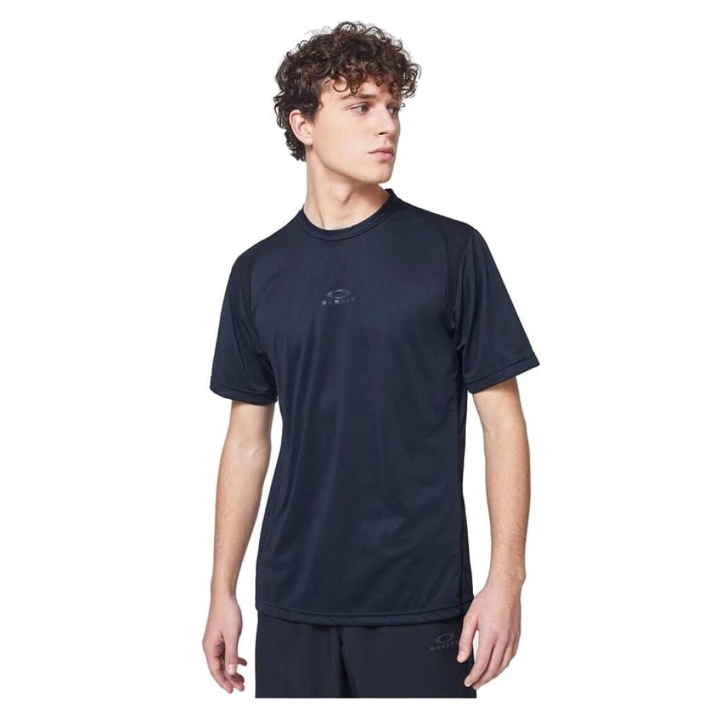 Oakley Training Tee Zwart Reflecterend Black Heren