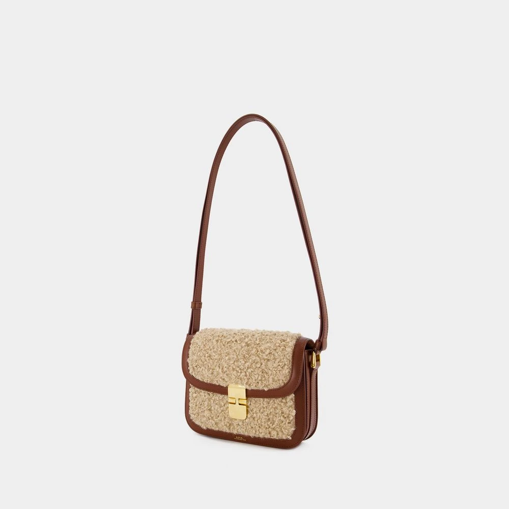 A.p.c. Kleine Crossbody Tas Hazelnoot Bruin Brown Dames
