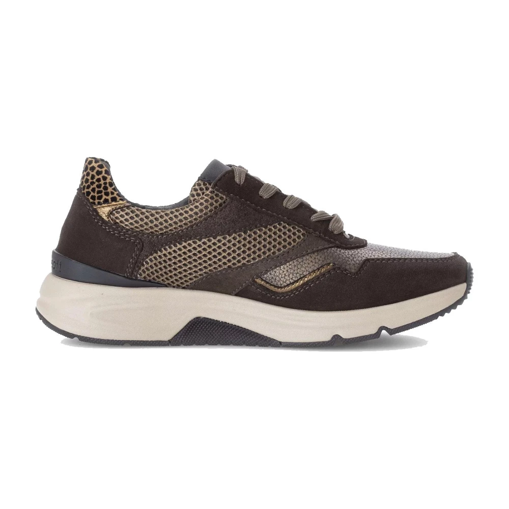 Gabor Sneaker Low Dames Schoenen Bruin
