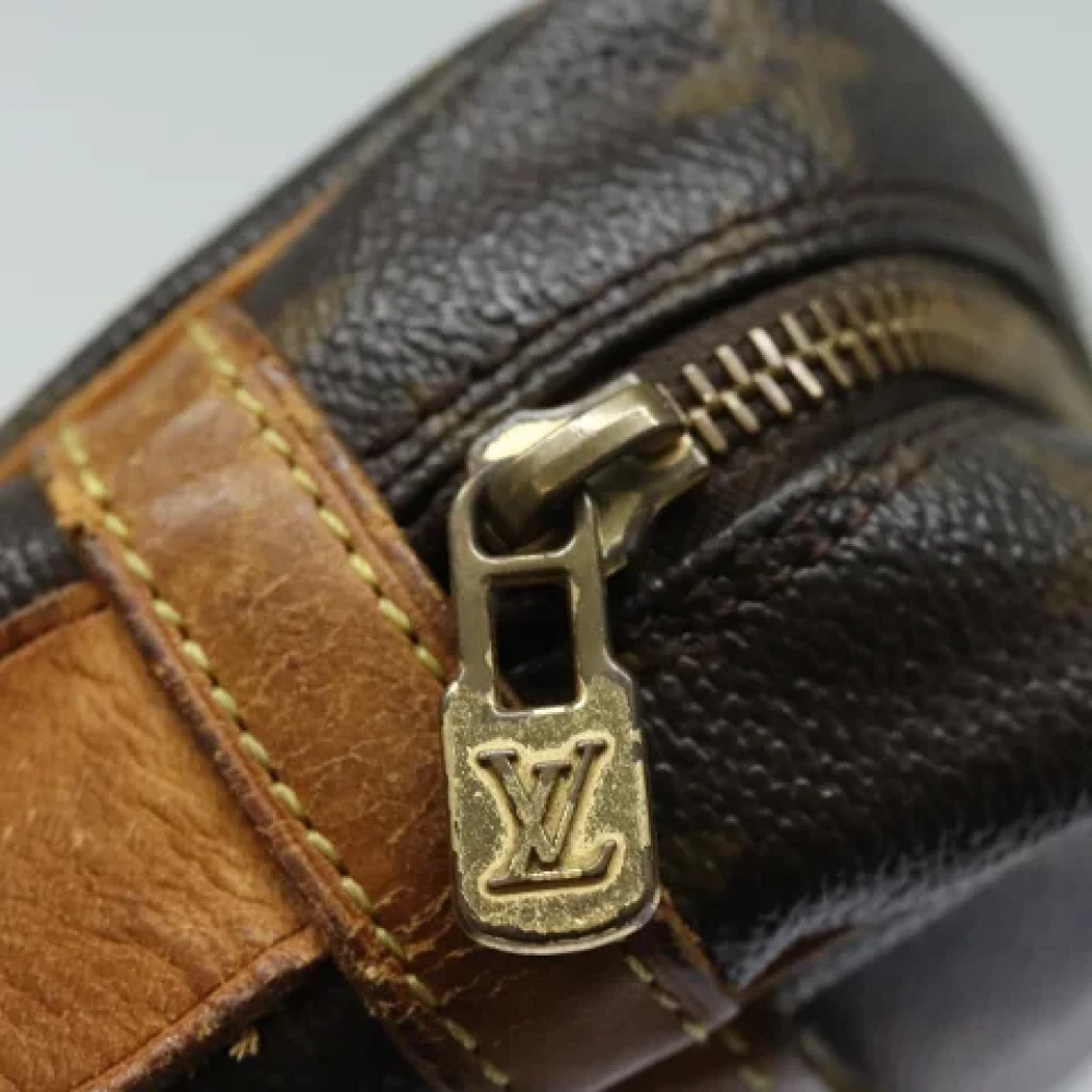 Louis Vuitton Vintage Pre-owned Canvas clutches Brown Dames