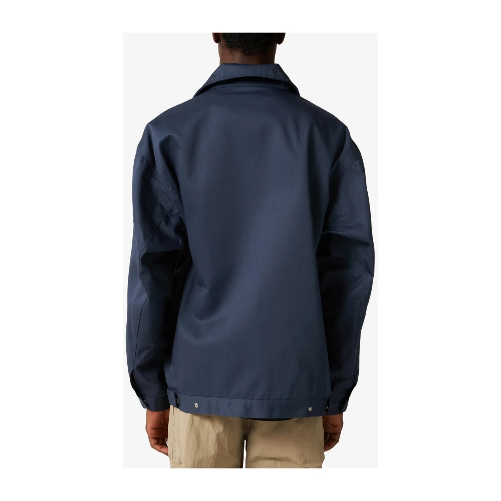 Dickies Blauwe Casual Jas Blue Heren