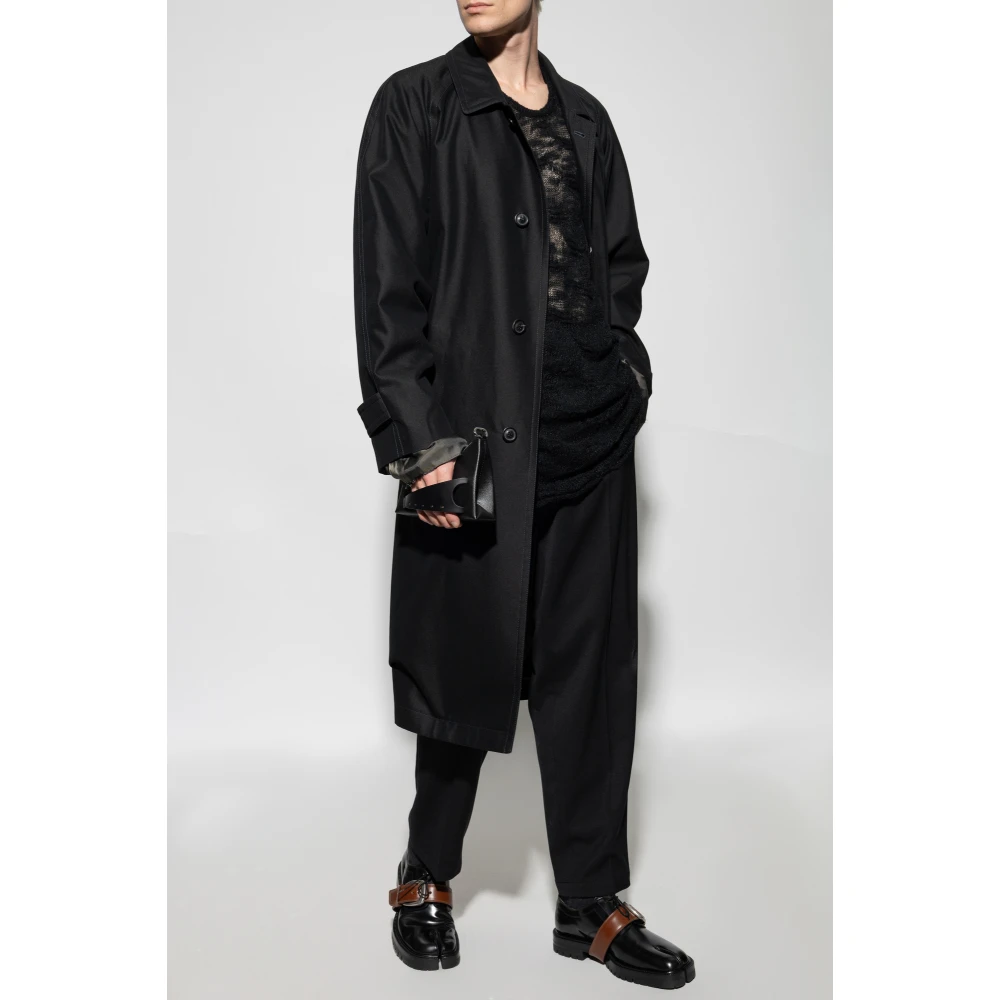MM6 Maison Margiela Transparante Trui Black Heren