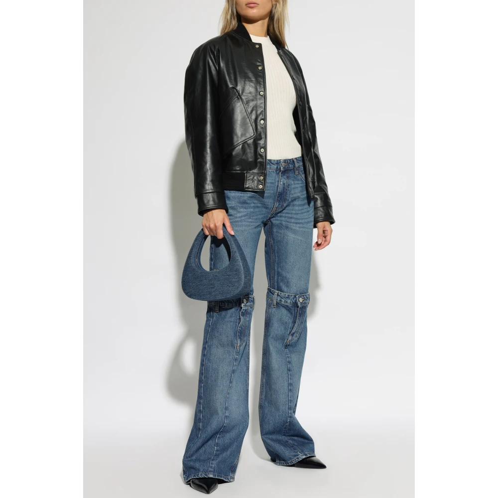 Coperni Jeans met decoratieve benen Blue Dames