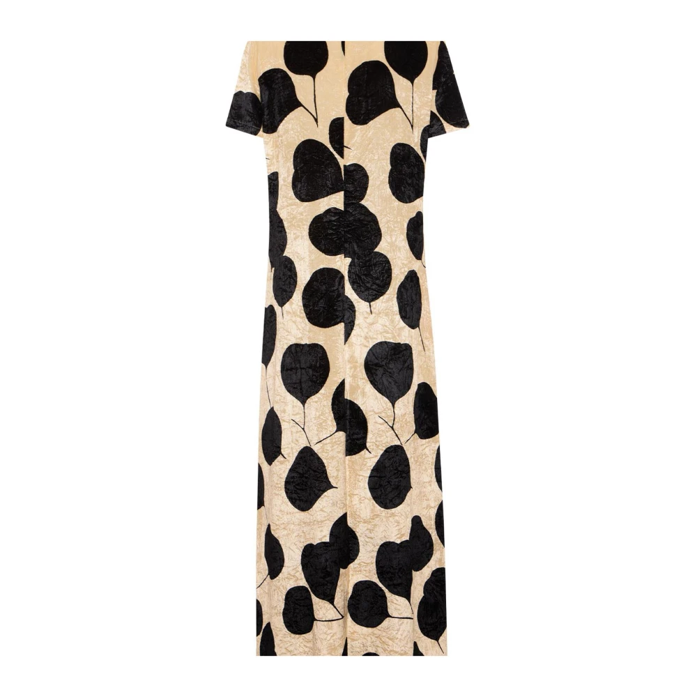 La DoubleJ Zwierige jurk Beige Dames