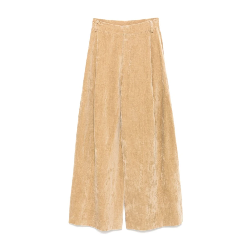 UMA Wang Tan Pudding Broek Beige Dames