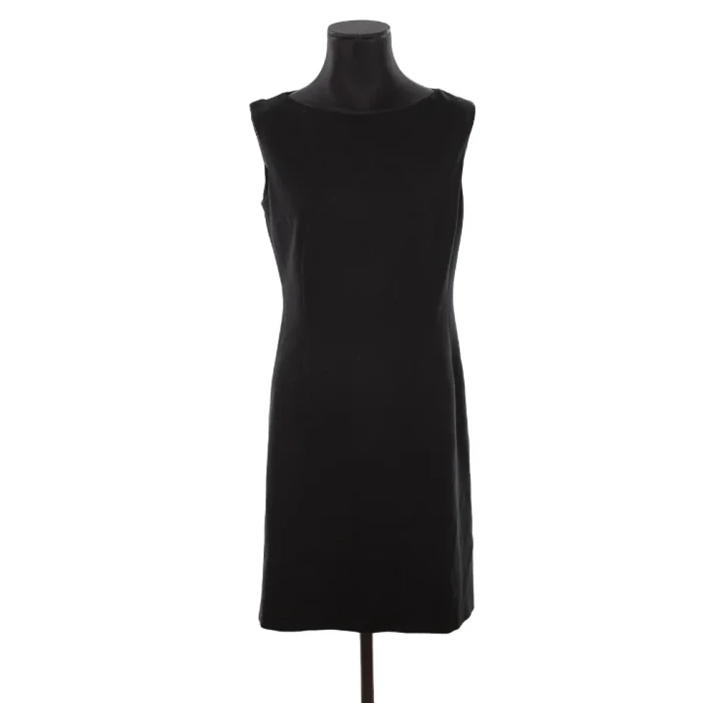 Jil Sander Pre-owned Viscose dresses Black Dames