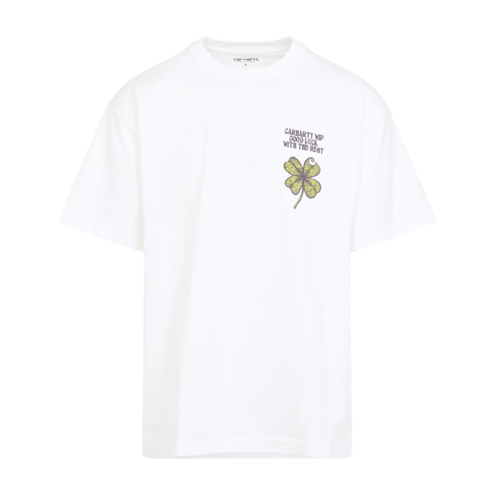 Carhartt Wip Men's White S/S Clover T-Shirt