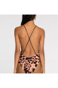 murena-print-lace-up-swimsuit