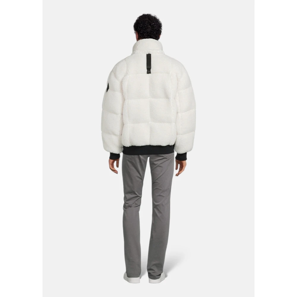 Moose Knuckles Sherpa Bomberjack Morningside Purple Store White Heren