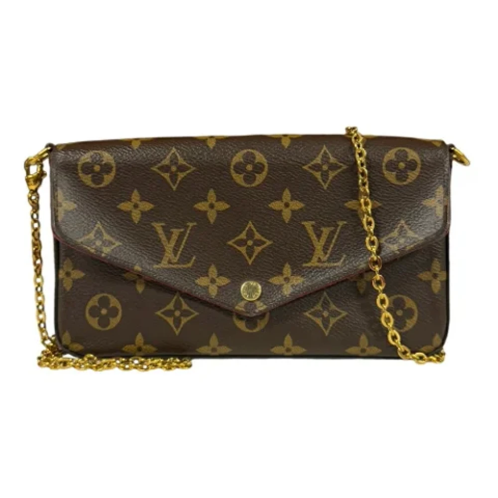 Louis Vuitton Vintage Pre-owned Canvas louis-vuitton-bags Brown Dames
