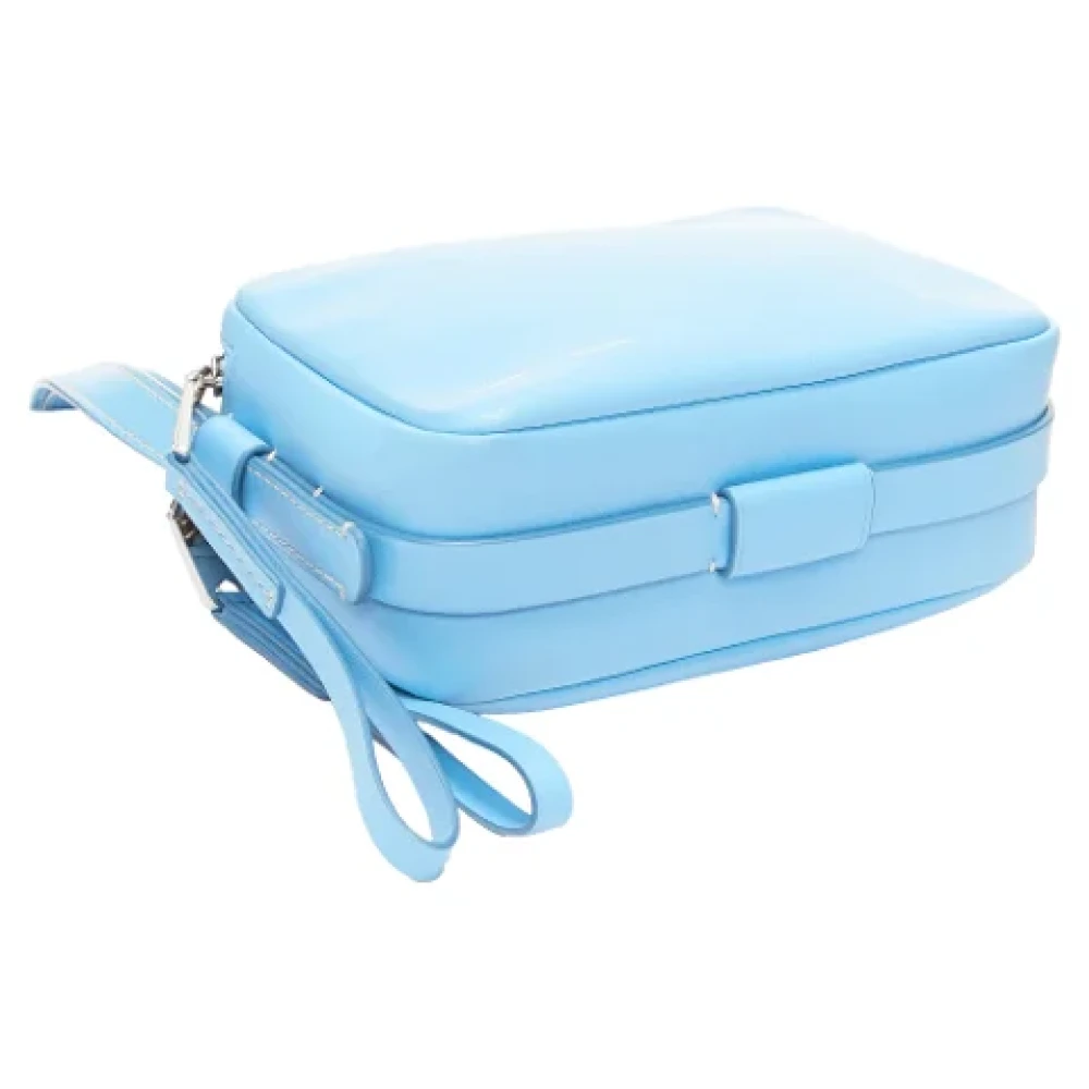 Proenza Schouler Pre-owned Leather shoulder-bags Blue Dames