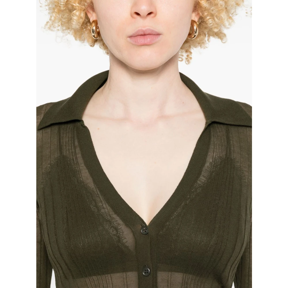 pinko Groene T-shirt voor vrouwen Green Dames