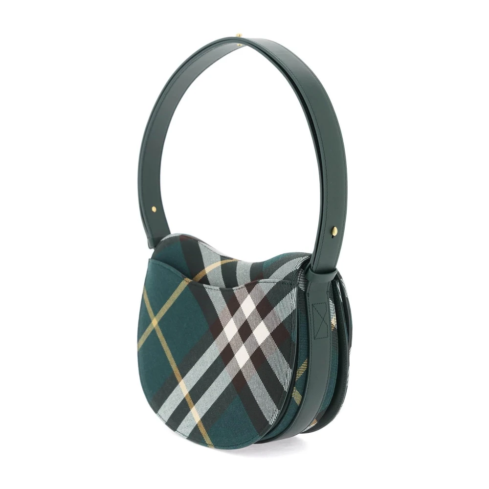Burberry Rocking Horse Wol Blend Tas Green Dames