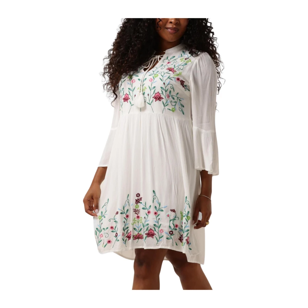 Y.A.S Witte Tuniek Jurk voor Elke Gelegenheid Multicolor Dames