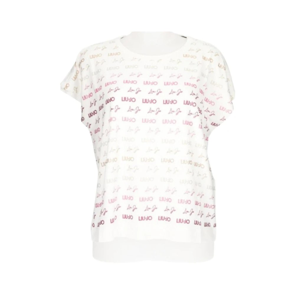 Liu Jo Casual T-shirt voor dagelijks gebruik White Dames