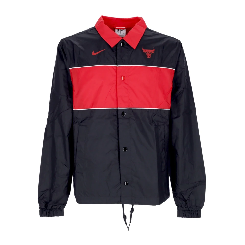 Nike Multicolor Training Jackets, Male, Xl, Chicago Bulls Lightweight Coach Jacket