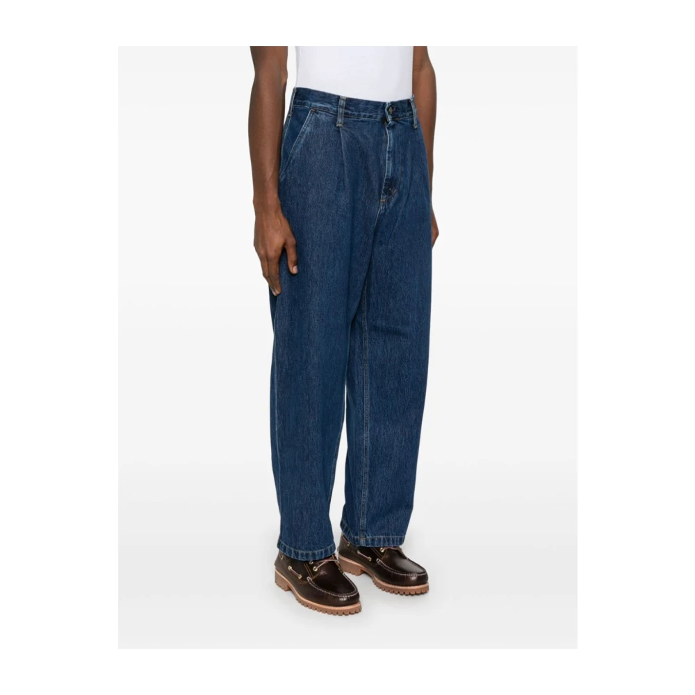 Carhartt WIP Stijlvolle Jace Pant voor Mannen Blue Heren