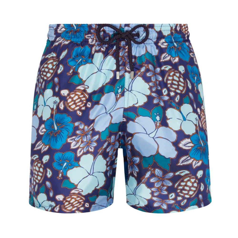 Vilebrequin Tropische schildpadden bermuda shorts van zijde voor heren Multicolor Heren