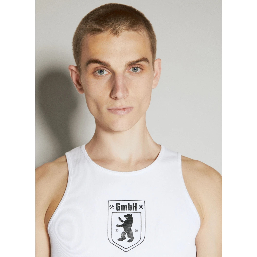 GmbH Tops White Heren