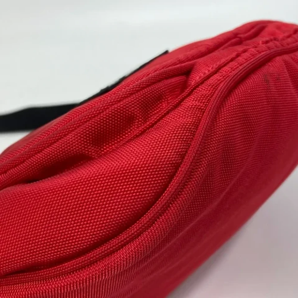 Balenciaga Vintage Pre-owned Fabric balenciaga-bags Red Heren