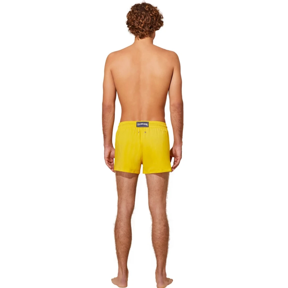 Vilebrequin Heren Stretch Zwembroek Yellow Heren