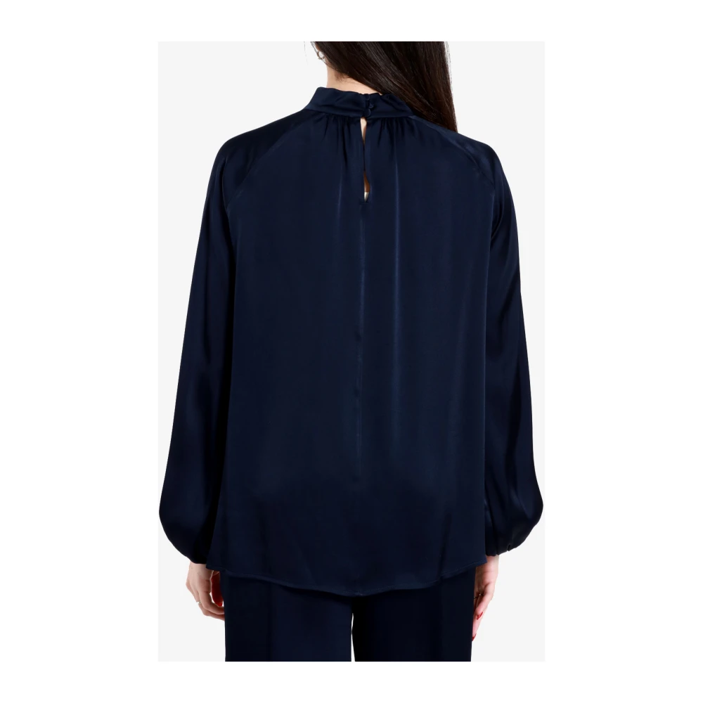 Semicouture Blouses Blue Dames
