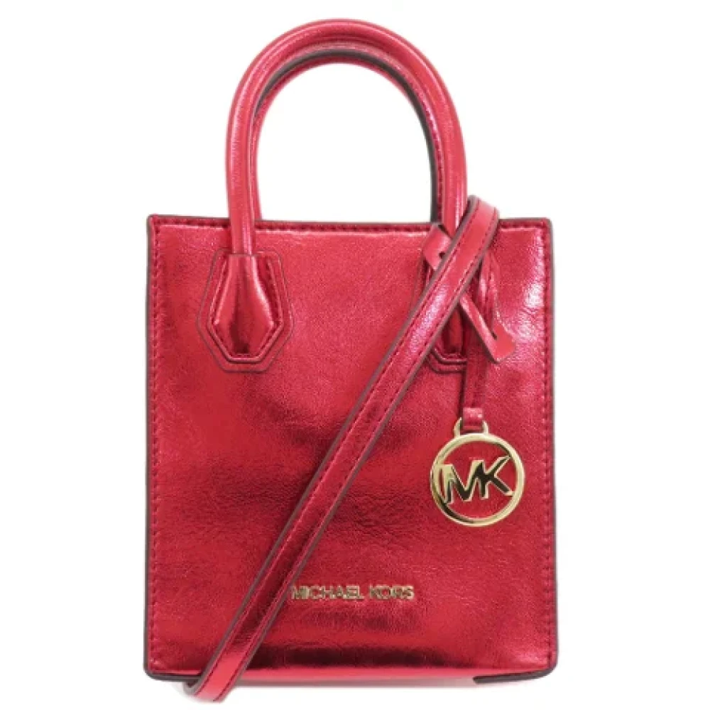 Michael Kors Pre-owned Plastic handbags Red Dames