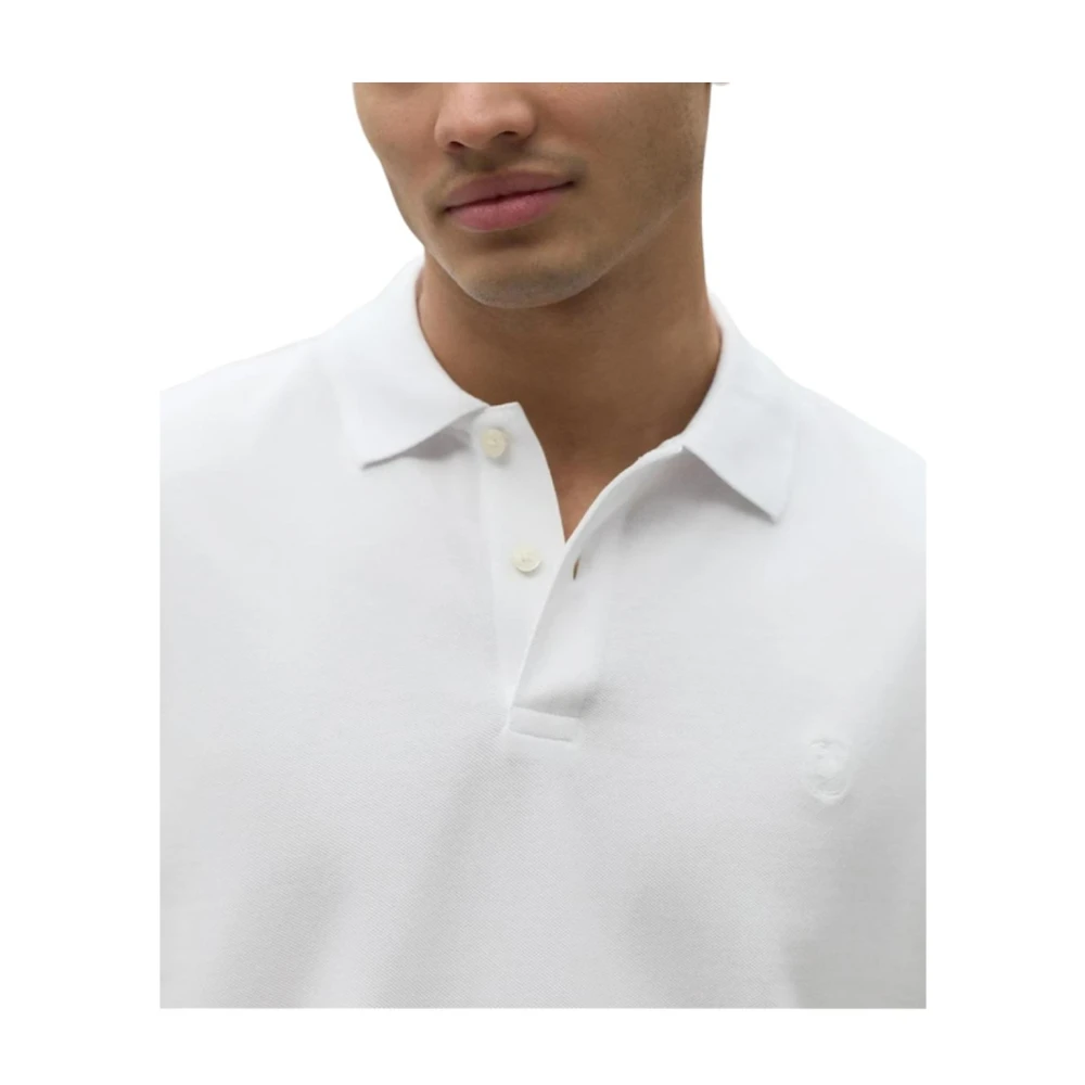 Ecoalf Polo Shirts White Heren