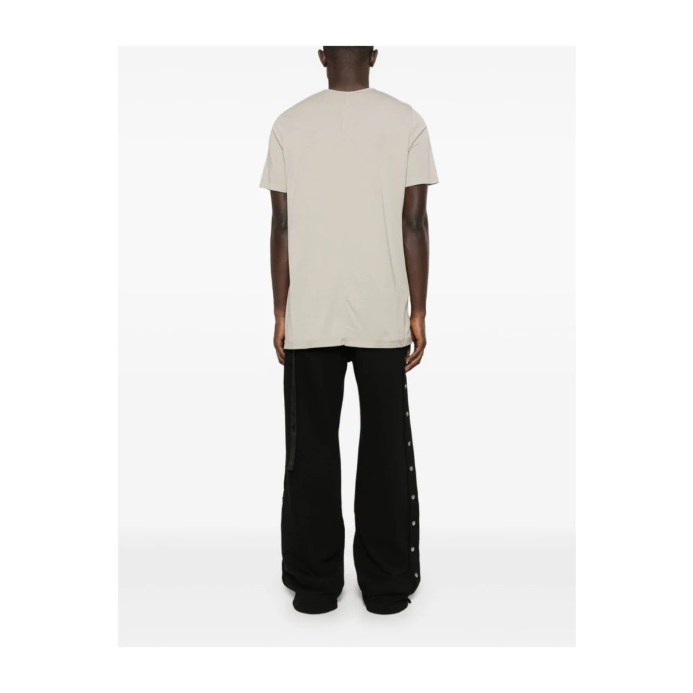 Rick Owens Parel Zwart T-Shirts Level T White Heren