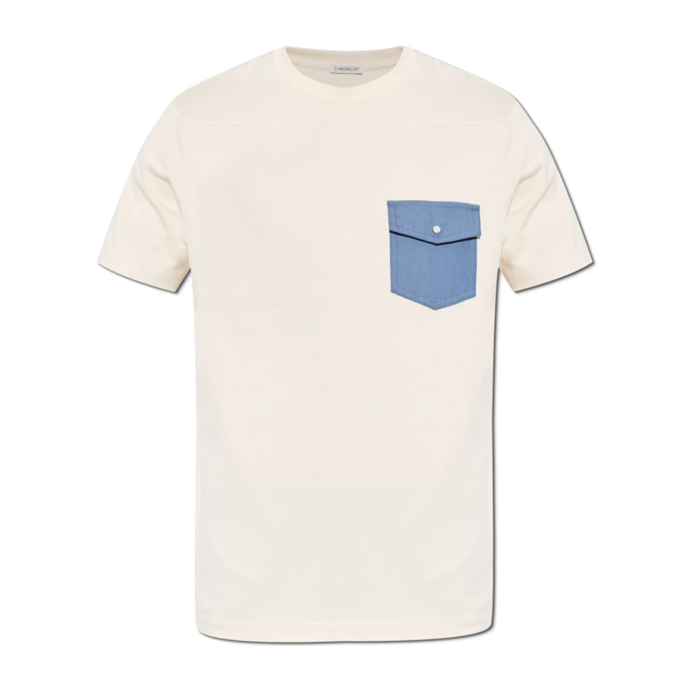 Moncler Uomo Beige Top, M, New,