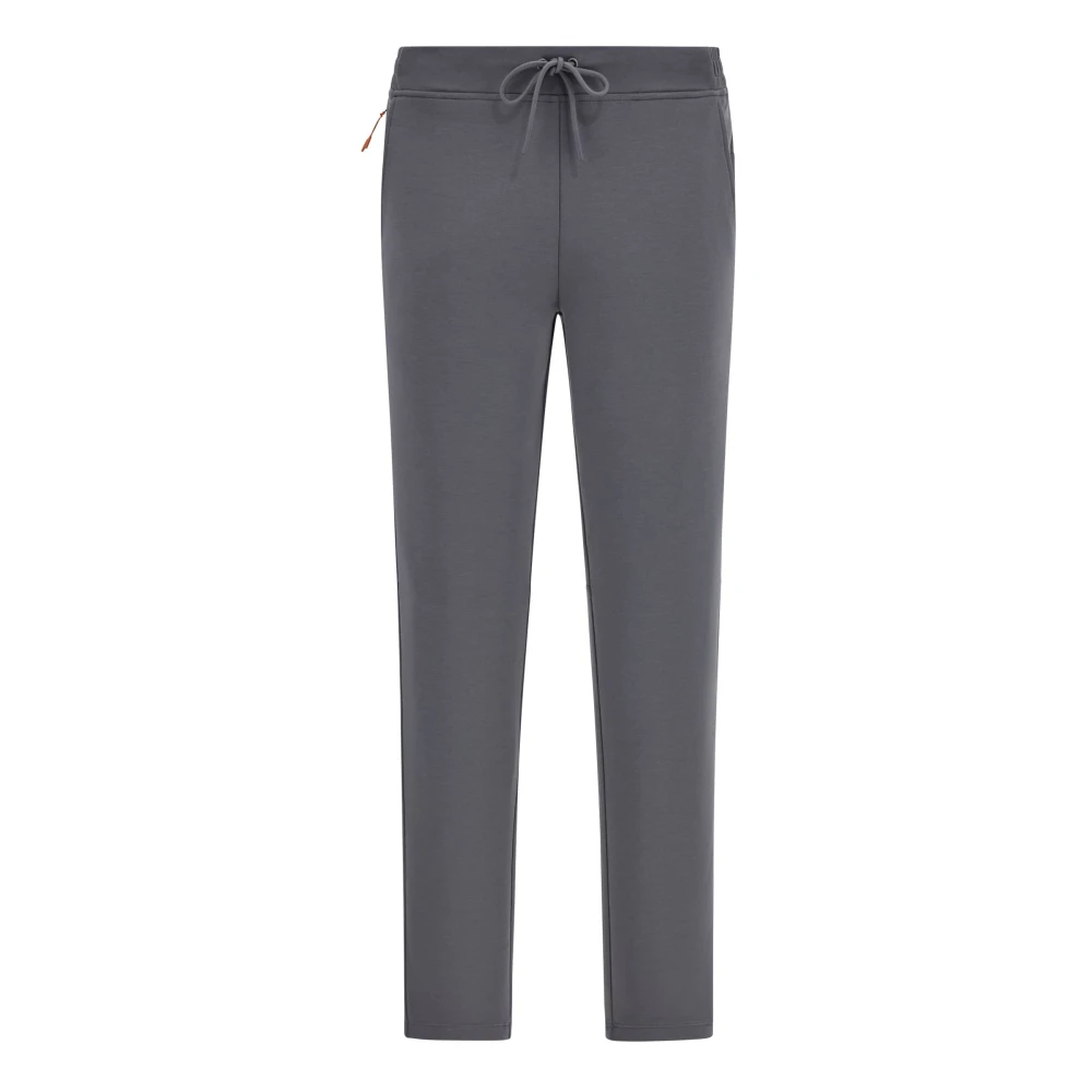 Boggi Milano Lichte Scuba Katoenen Blend Broek Black Heren