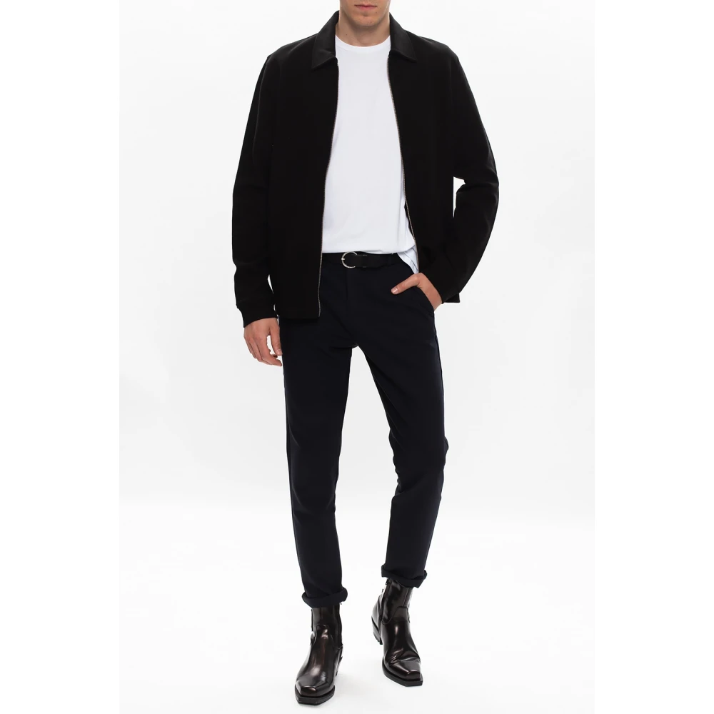 Samsøe Crewneck T-shirt White Heren