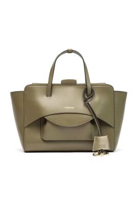 sac-a-bandouliere-en-cuir-vert-avec-pochette