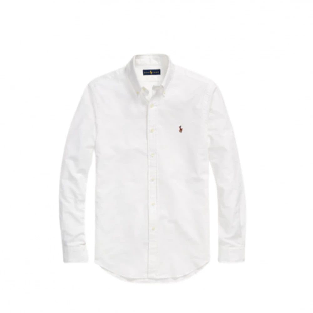 Ralph Lauren Chemise Oxford-Slim - Storlek: XL, Färg: VIT White, Herr