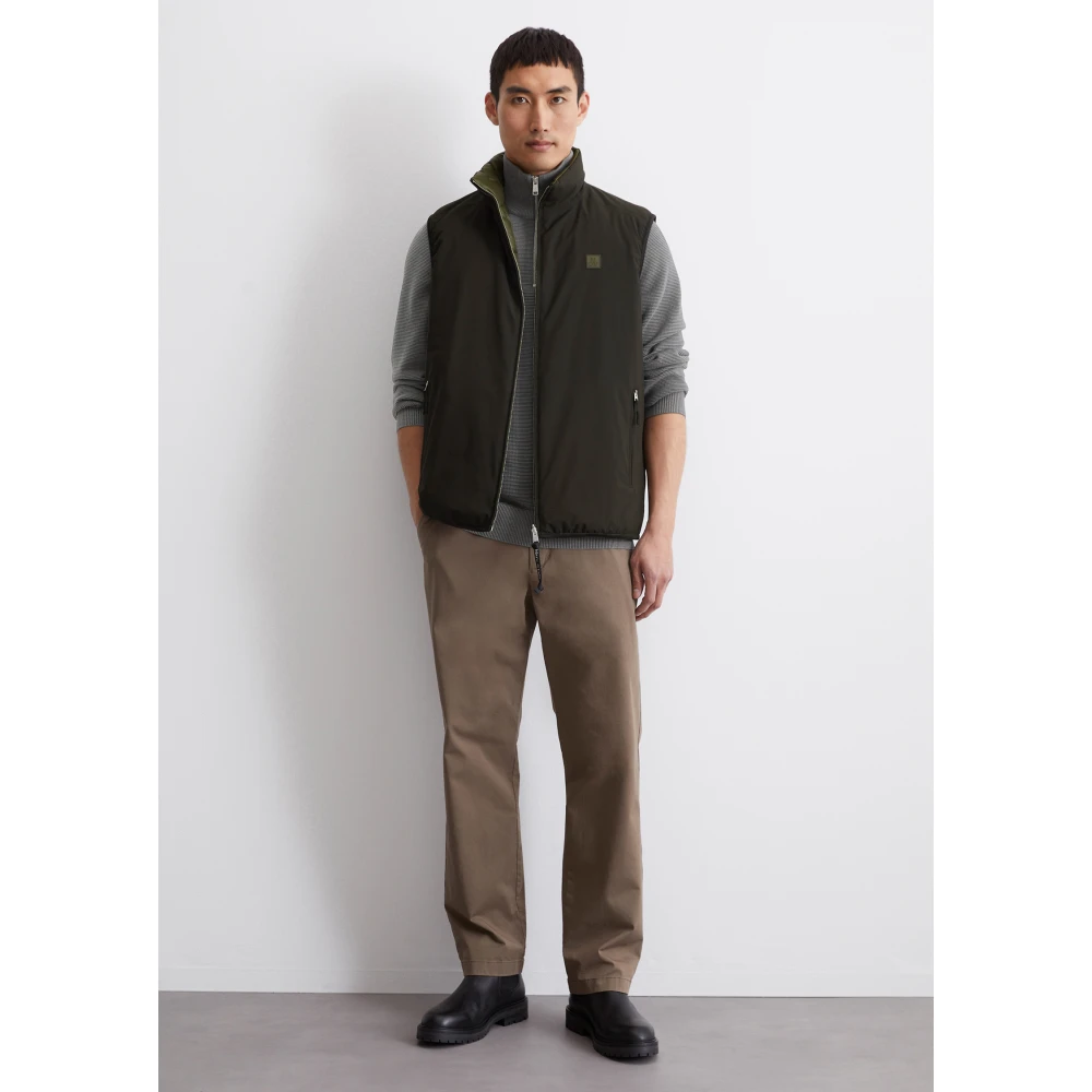 Marc O'Polo Omkeerbaar vest regular Black Heren