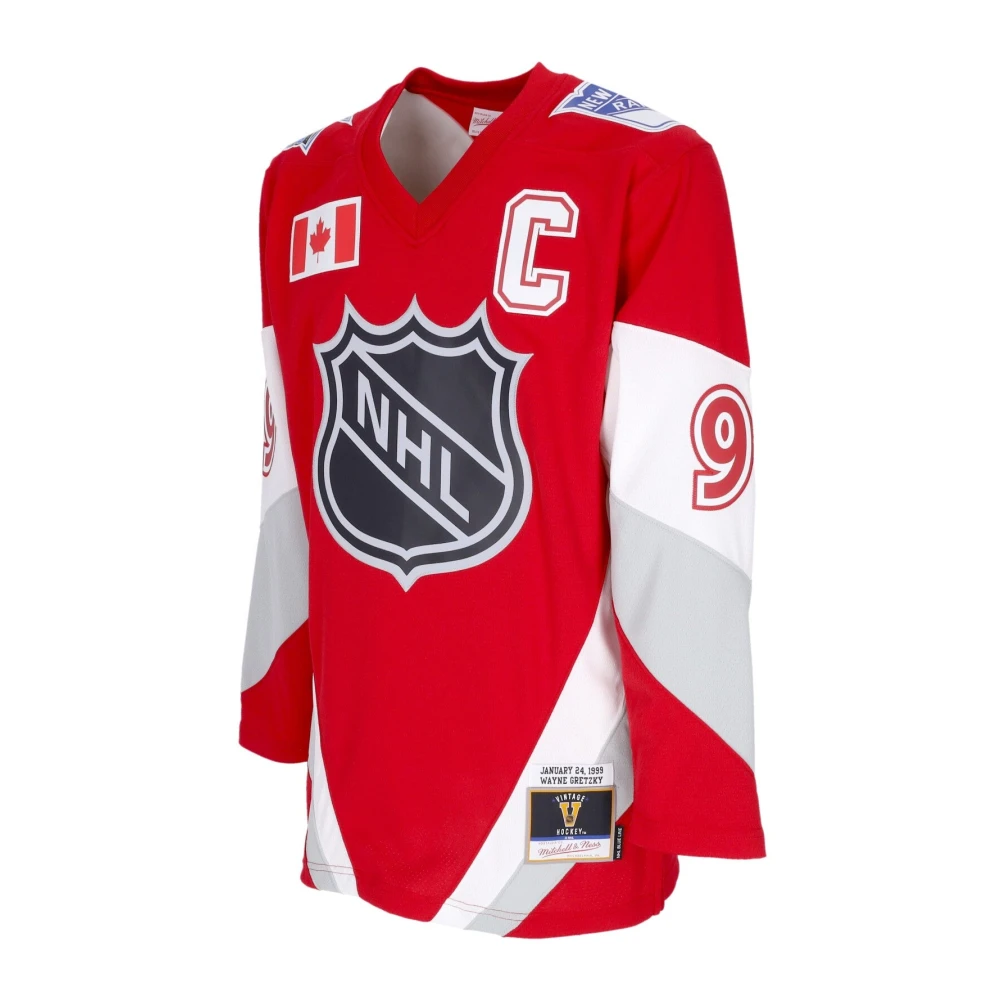 Mitchell & Ness NHL All Star Hockey Jack Gretzky Red Heren