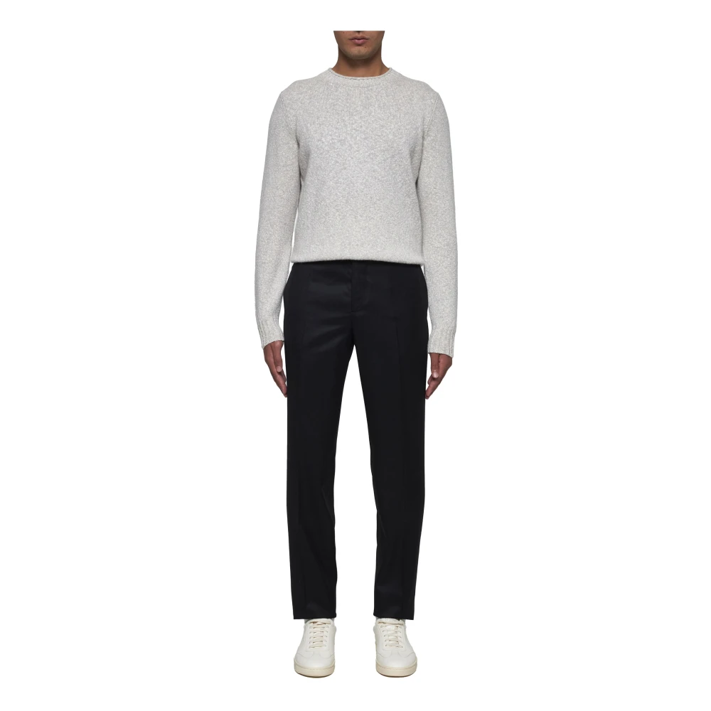 BRUNELLO CUCINELLI Luxe Gebreide Collectie Gray Heren