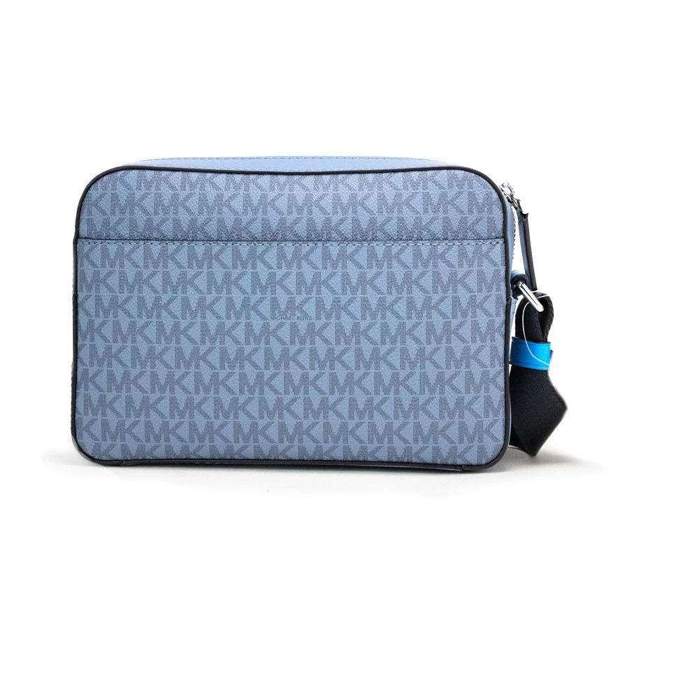 Michael Kors Cooper Small Utility Crossbody Blue Dames