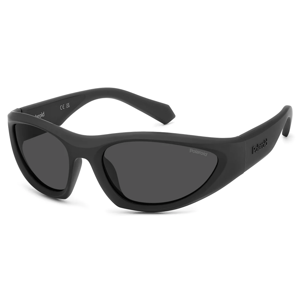 Polaroid Unisex Black Sunglasses, 59 Mm, Stylish Sunglasses With Colorful Lenses