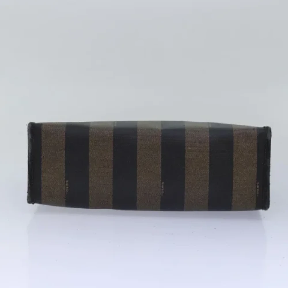 Fendi Vintage Pre-owned Canvas clutches Black Dames