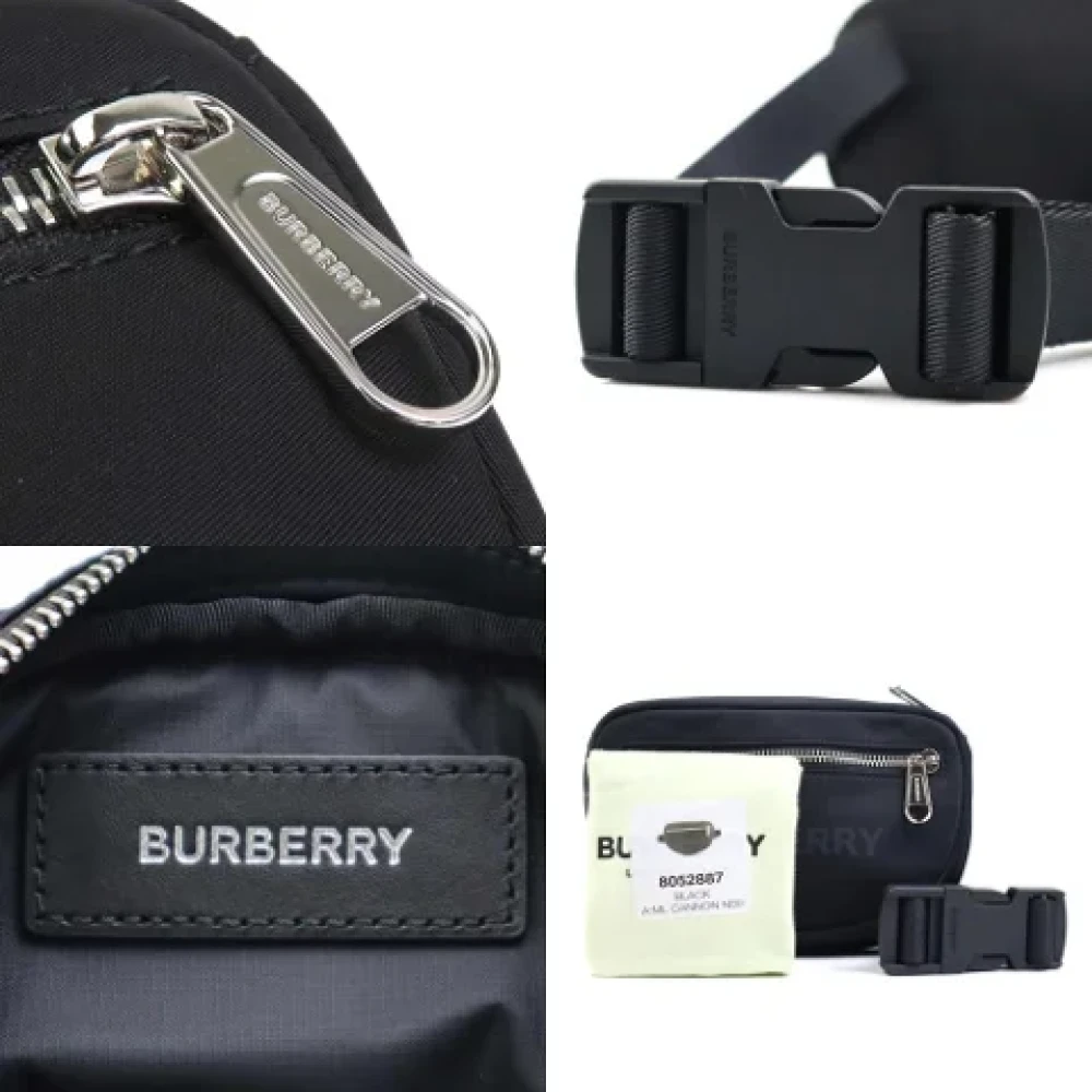 Burberry Vintage Pre-owned Nylon burberry-bags Black Dames
